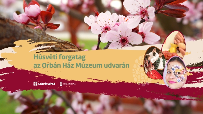 Húsvéti forgatag  az Orbán Ház Múzeum udvarán